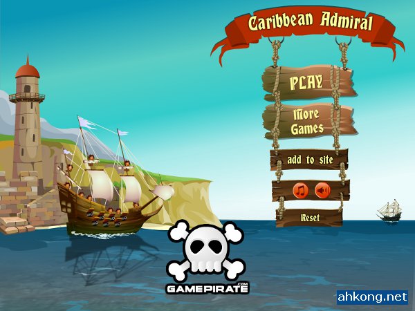 Phiêu lưu trên biển Caribbean cùng game Đô Đốc Hải Tặc