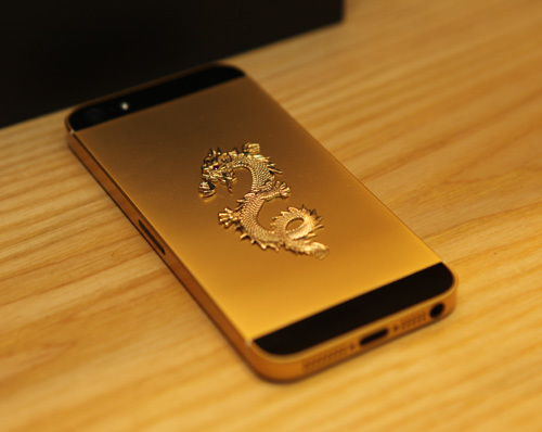 iPhone 5 mạ vàng