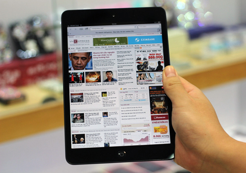 iPad mini xách tay giá cứng hơn hàng chính hãng