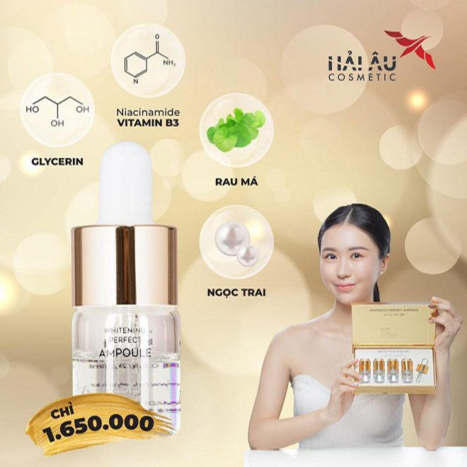 Bao bì serum Hanvely chống lão hóa