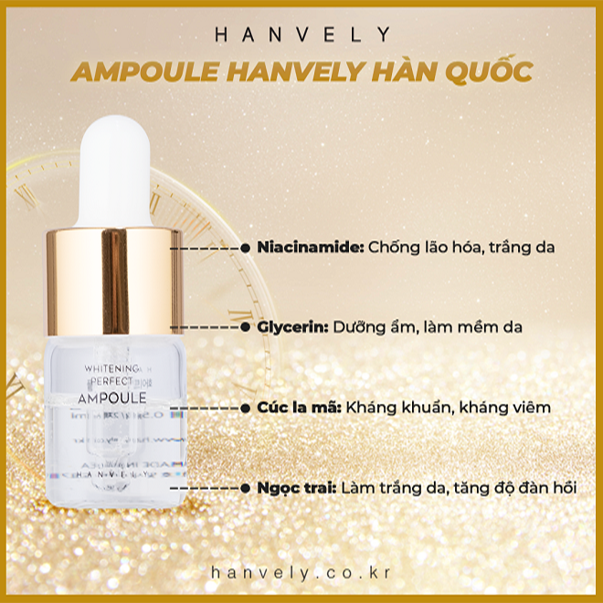 Serum Hanvely ngăn ngừa chảy xệ da