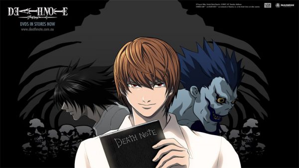 Death Note 600x338 - Top 10 phim hoạt hình nhật bản anime đáng xem nhất mọi thời đại