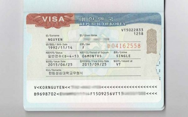 visa han quoc 600x375 - Các loại visa Hàn Quốc và thủ tục hồ sơ cần phải biết