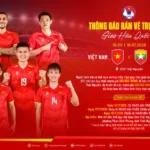 posterweb thongtinvetructiep giaohuu vievmya 20433688 150x150 - VFF mở thêm hình thức bán vé trận Việt Nam vs Myanmar